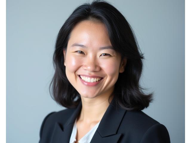 Portrait of Evelyn Chen, Founder and CEO of AquaSprite Creations