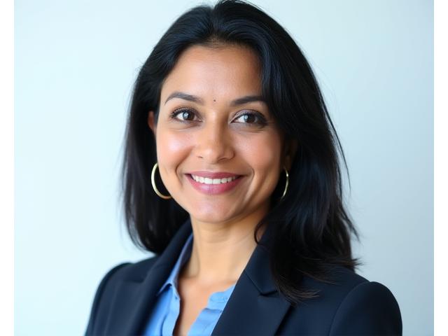 Portrait of Dr. Lena Singh, Head of Safety & Compliance