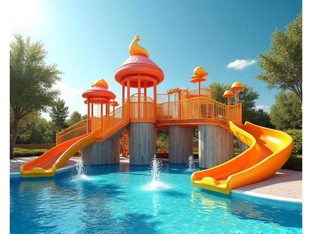 Bespoke Aquatic Play Structures